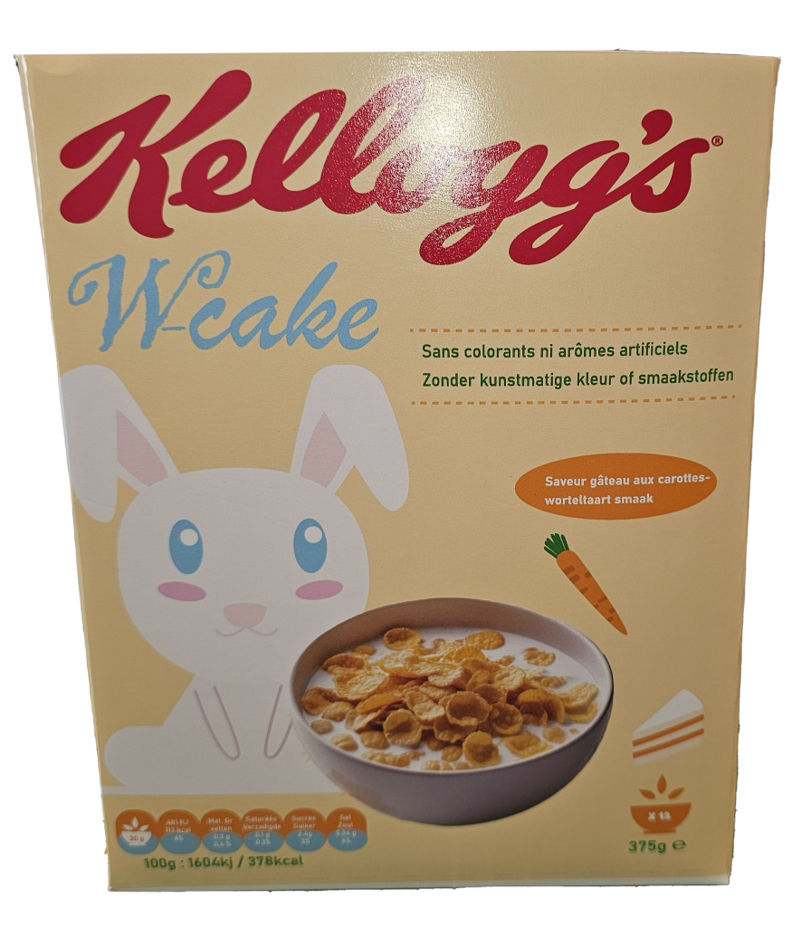 Kellogg's W-cake cornflakes