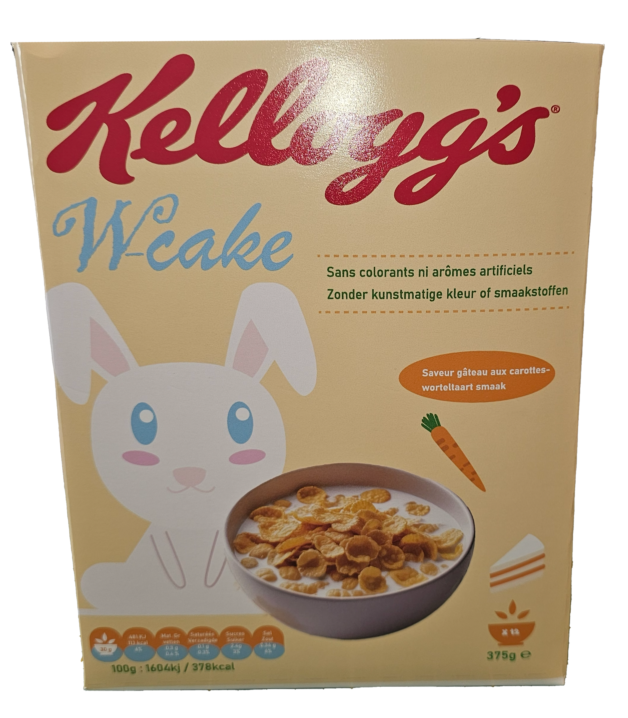 Kellogg's W-cake cornflakes
